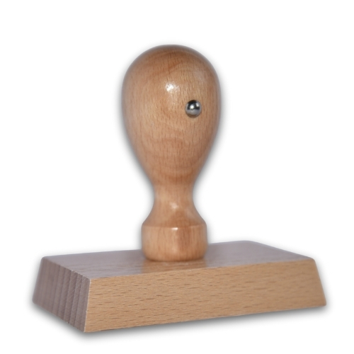 TRODAT WOODEN STAMP 100MM X 30MM WITH DIE