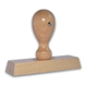 TRODAT  WOODEN STAMP 60MM X 20MM WITH DIE