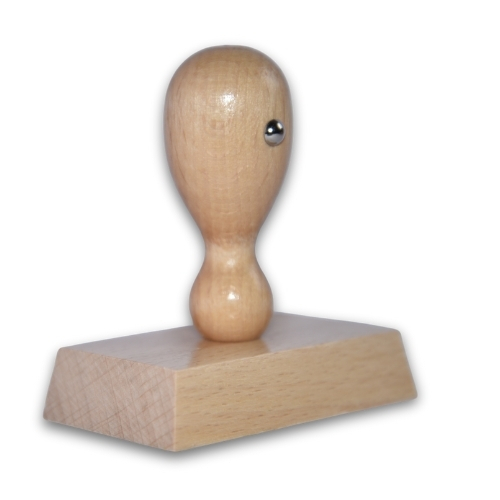 TRODAT WOODEN STAMP 50MM X 30MM WITH DIE