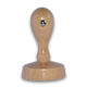 TRODAT  WOODEN STAMP 20MM ROUND WITH DIE